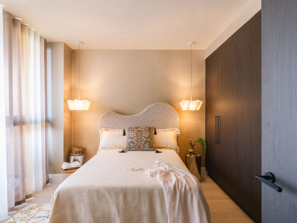 Sukun x House of House Afterglow luxury cotton duvet set, styled lifestyle shot