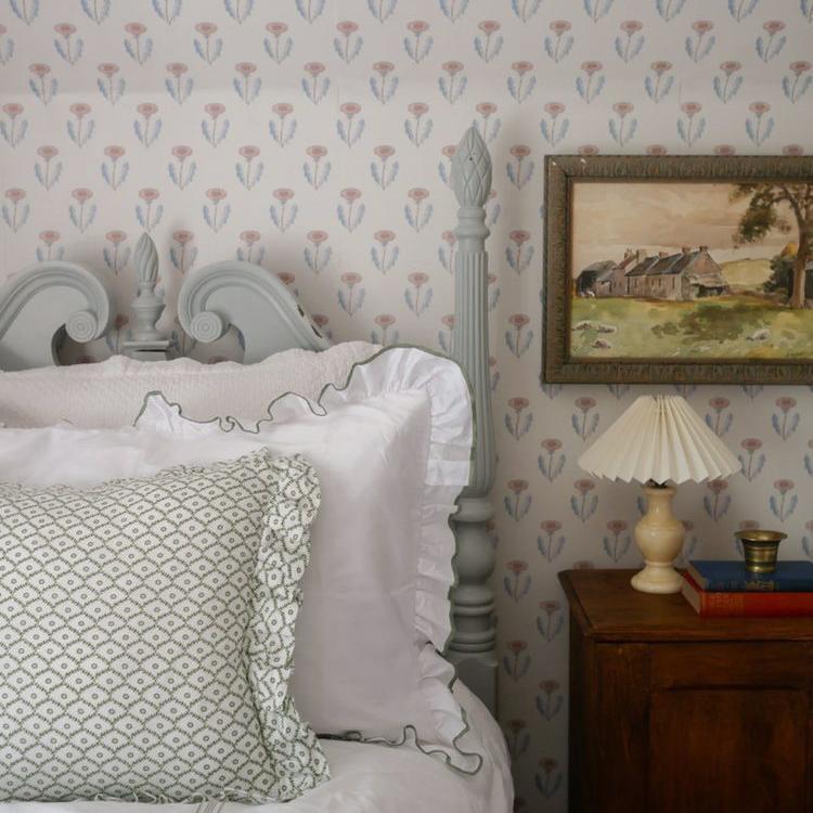Rose Cherub Cushion