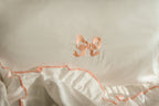 Arabella Bow Ruffle Frill Pillowcase Pair