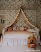 yellow frill bedding in cotton emma ainscough design - bed canpy
