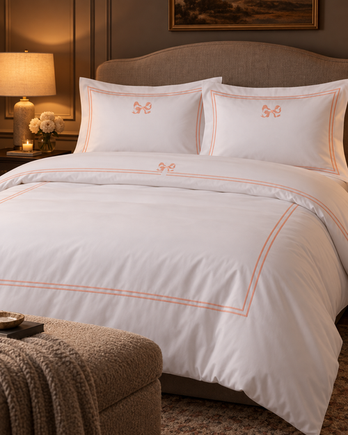Arabella Bow Oxford Pillowcase Pair