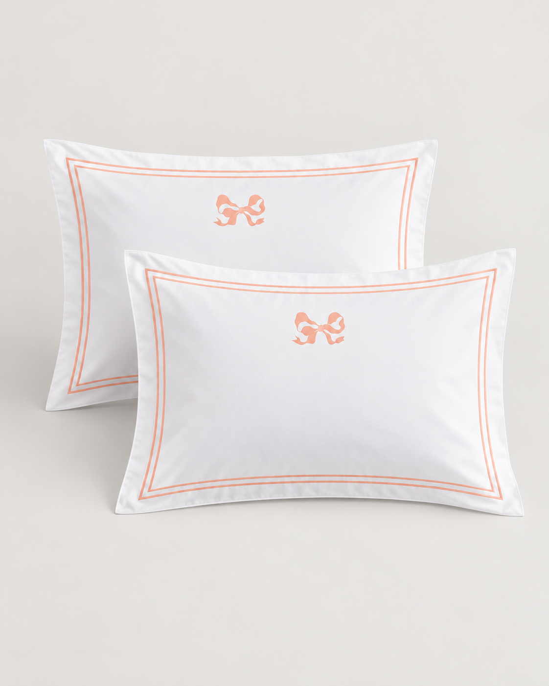 Arabella Bow Oxford Pillowcase Pair