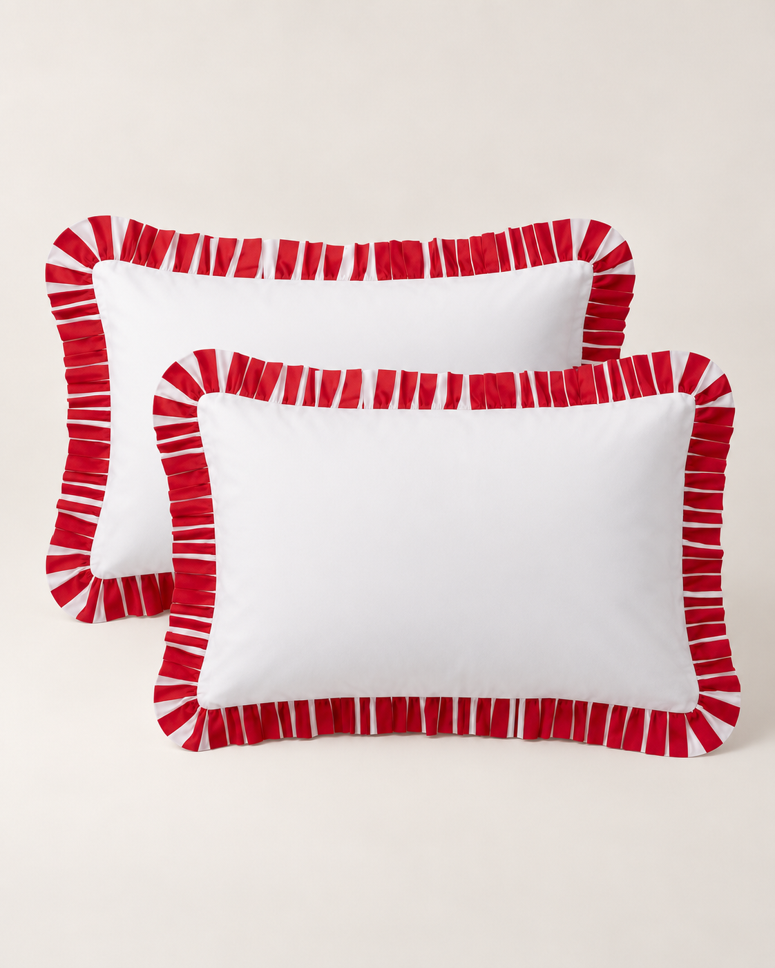 Candy Cane Pillowcase Pair
