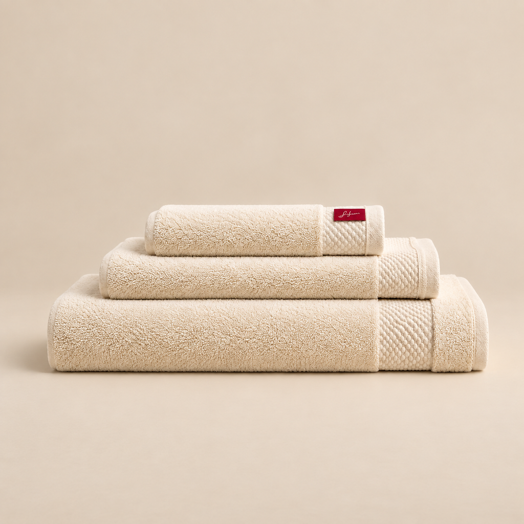 Sukun luxury towel collection in plush 100% cotton, product shot