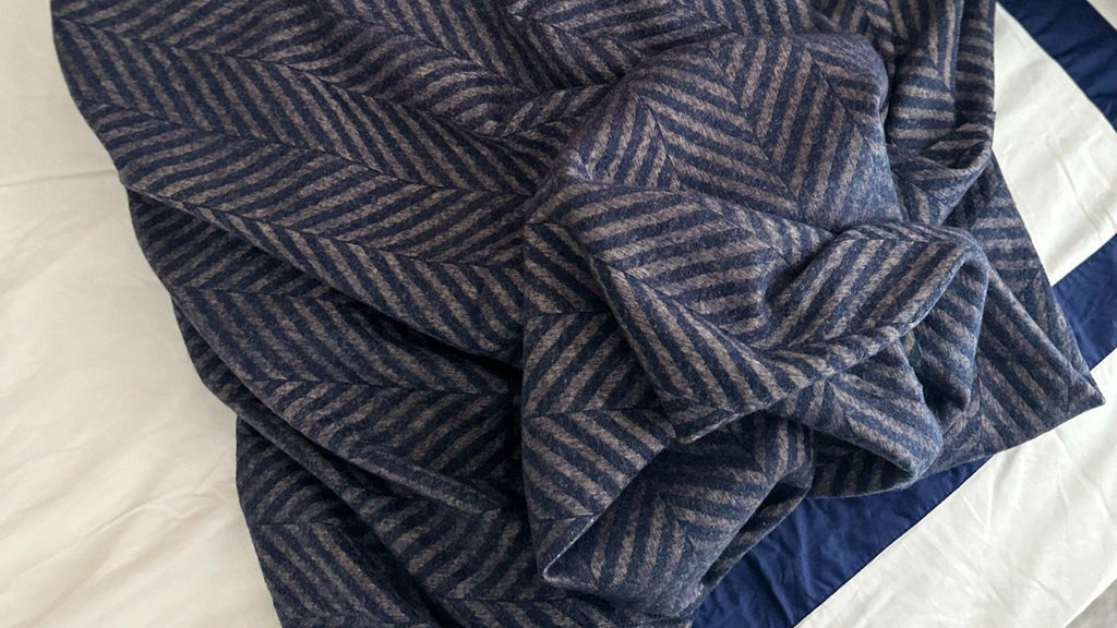 Chevron Chic - Navy