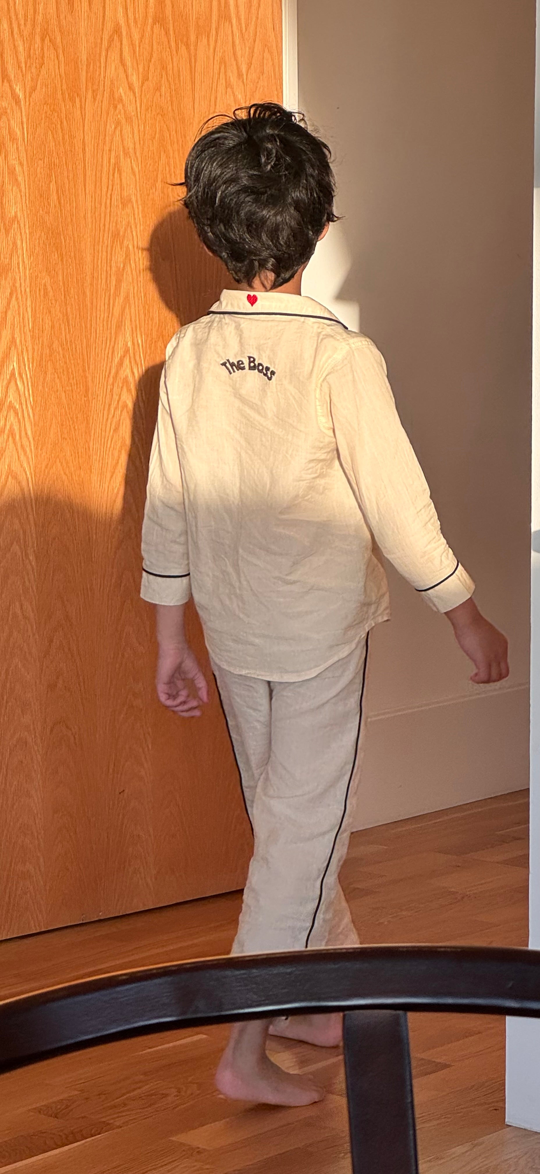 The red heart pyjama
