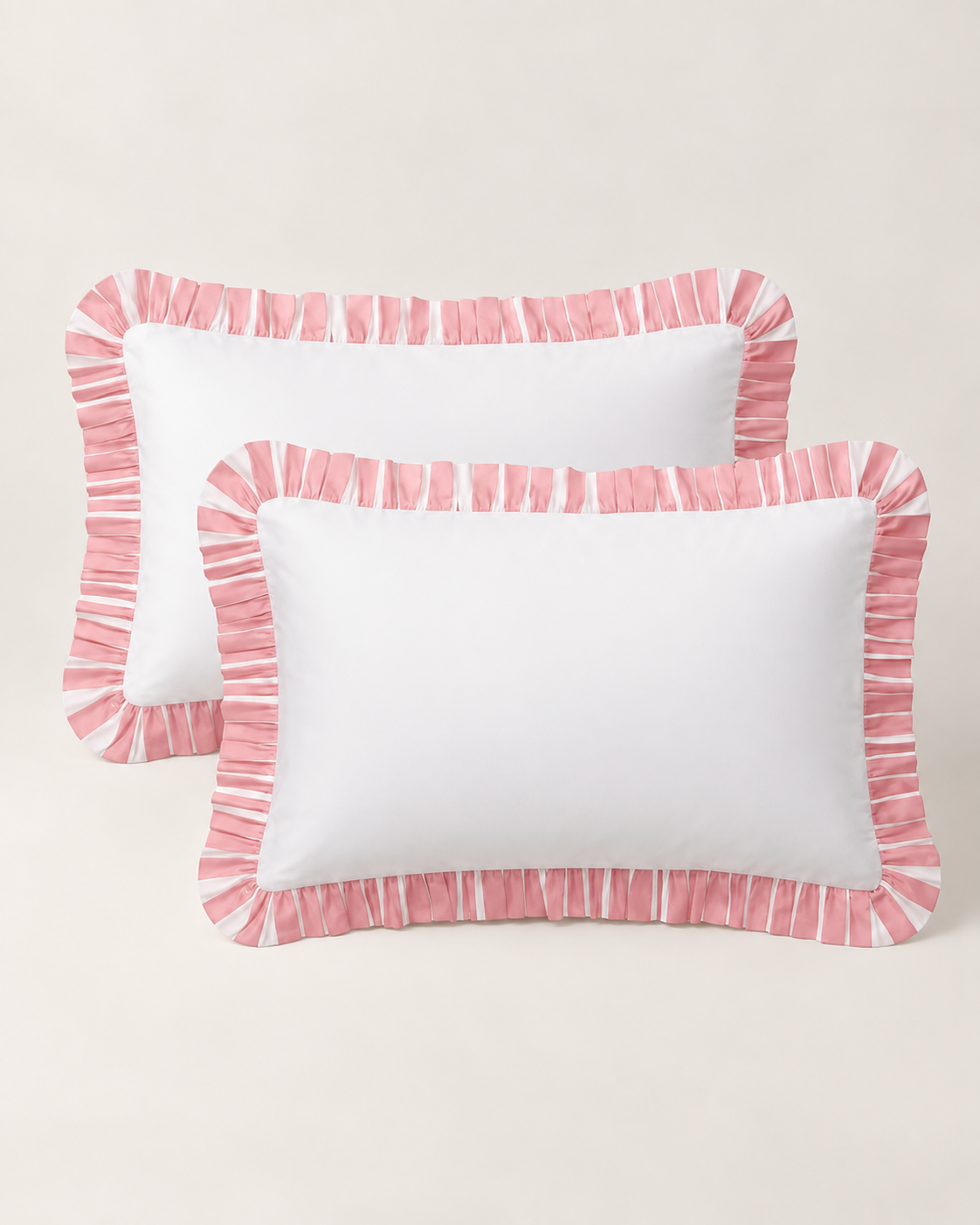 Marshmallow Stripe Pillowcase Pair