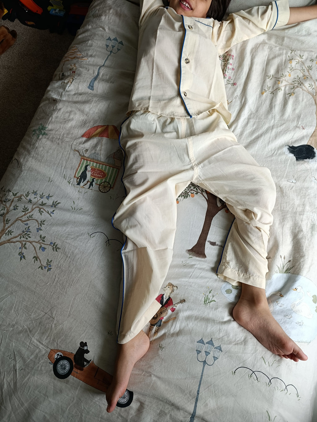 The red heart pyjama