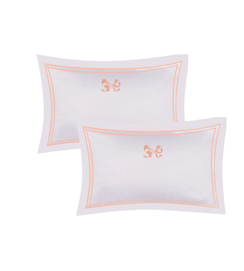 Arabella Bow - Oxford Pillowcase Pair