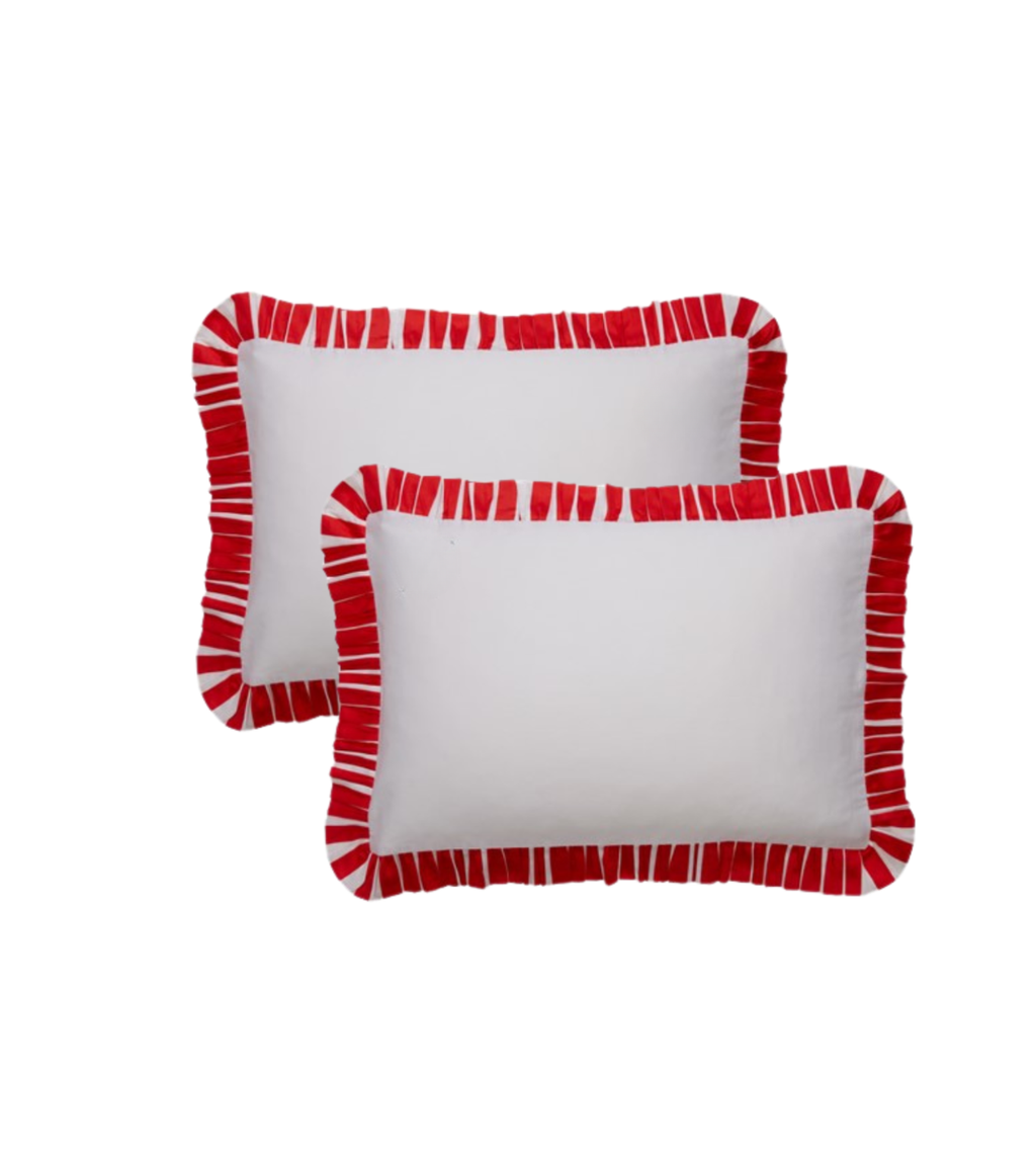 Candy Cane Pillowcase Pair