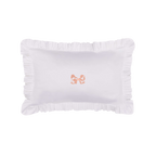 Arabella Bow Ruffle frill Pillow Case Pair