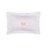 Arabella Bow Ruffle frill Pillow Case Pair