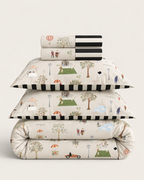 Follies in the Park - Reversible Bedding Bundle Set