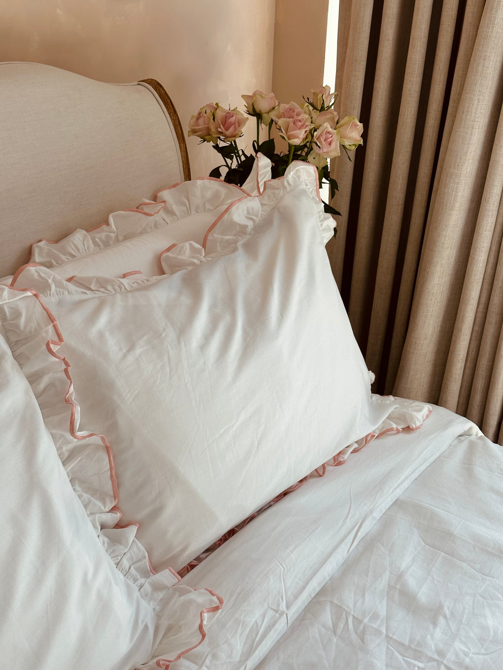 Provence pillowcase pair - Pink