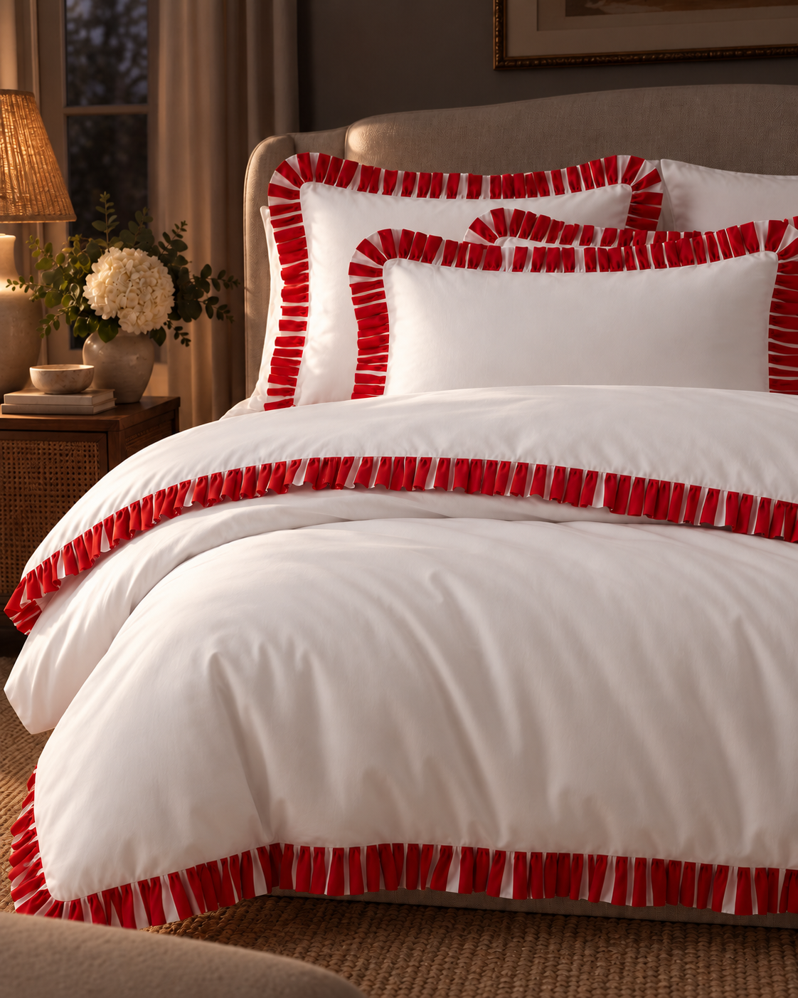Candy Cane Pillowcase Pair